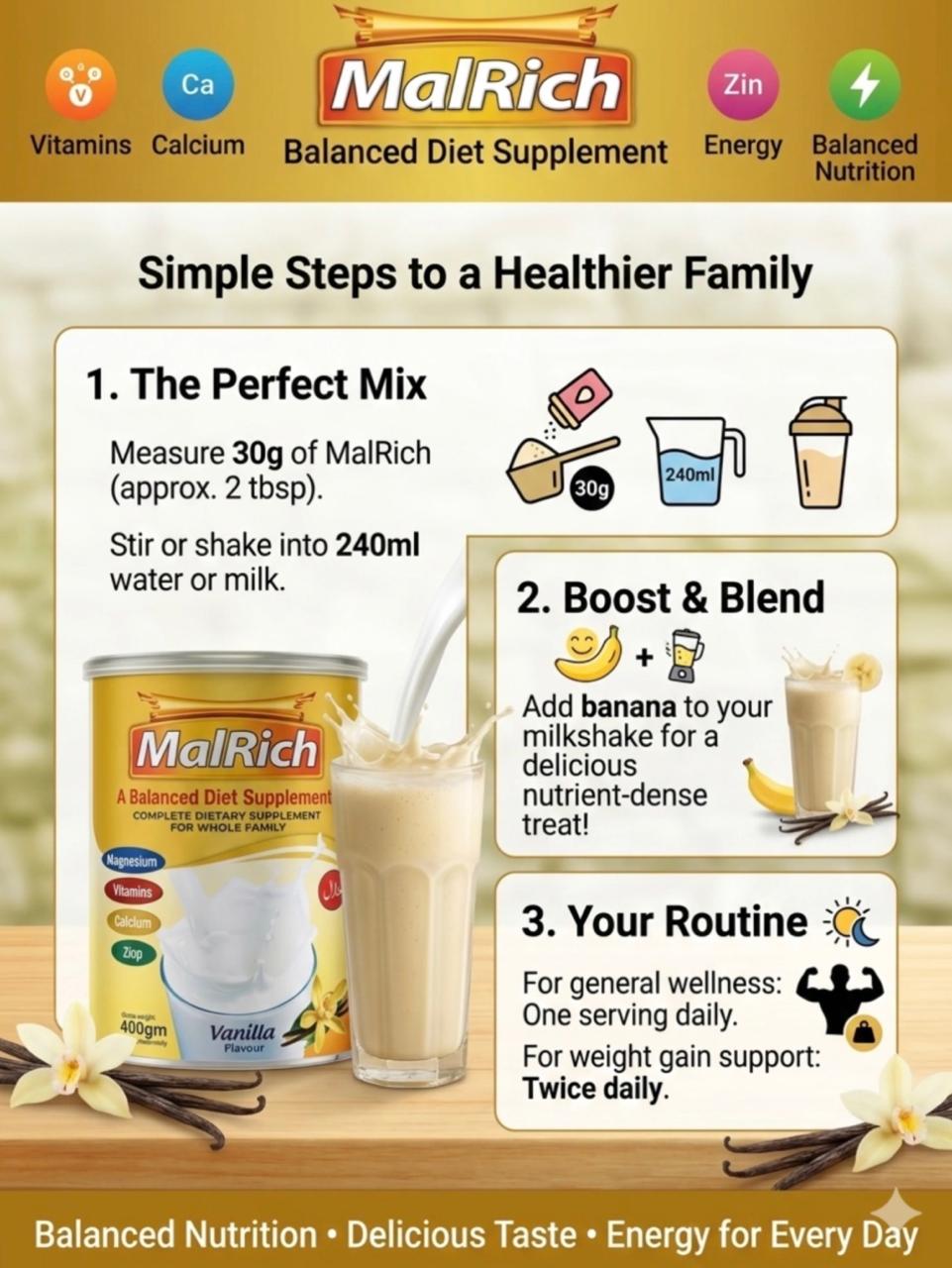 MalRich Balanced Diet Supplement